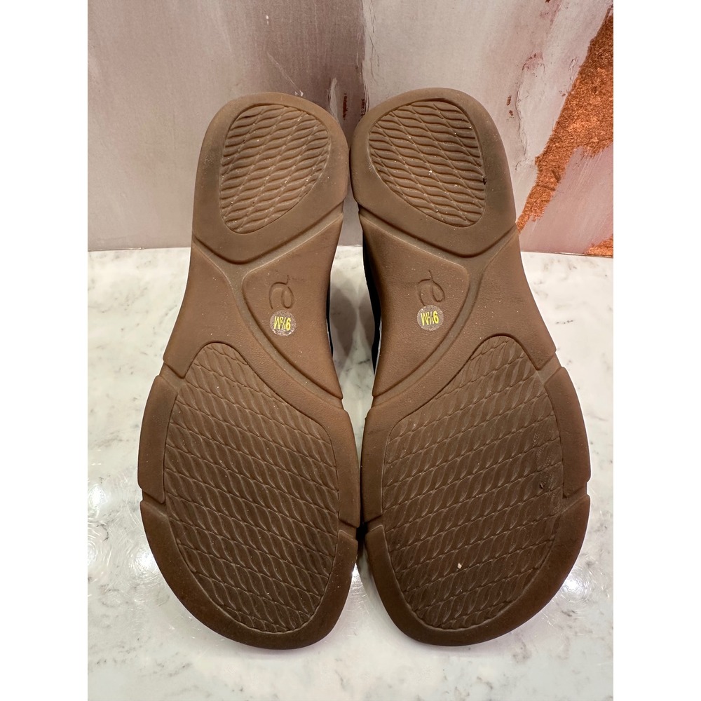 Easy Spirit Mar Womens Woven Leather Slingback Sandals Sz 9.5M Comfort Adj New - Picture 9 of 12